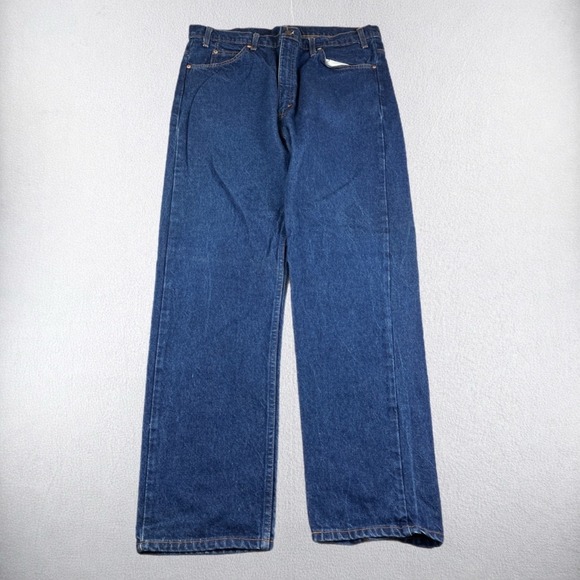 Levi's Other - Vintage Levi's 505 Jeans Mens 38x30 Blue Orange Tab USA Straight Leg 20505-0217